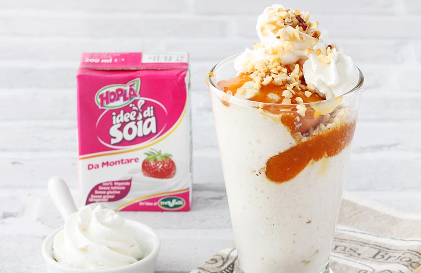 Banana Nice Cream con caramello