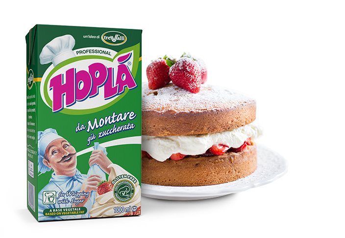 Hoplà professional - Hoplà da montare già zuccherata