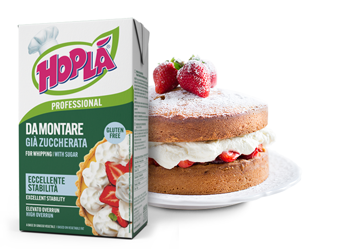 Hoplà professional - Hoplà da montare già zuccherata