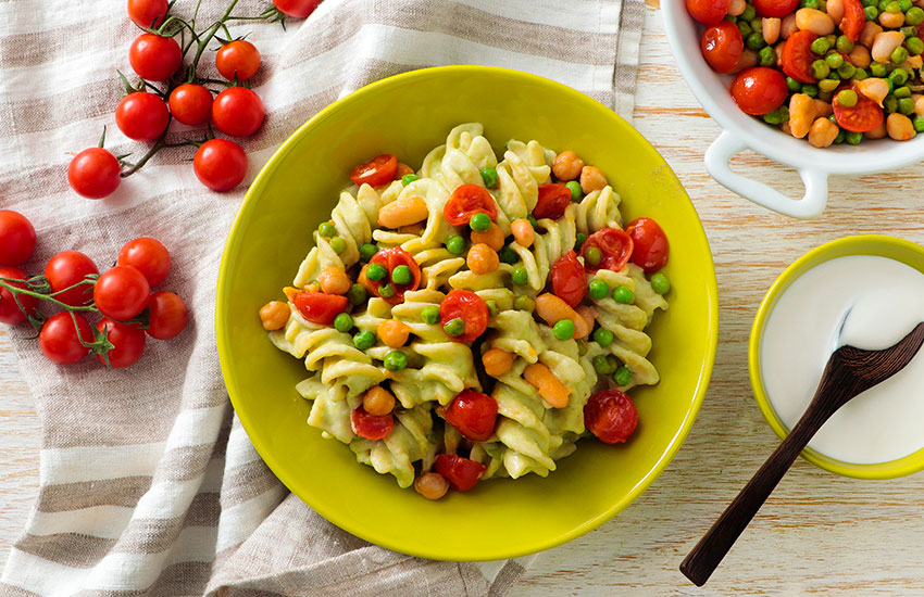 Pasta ai tre legumi