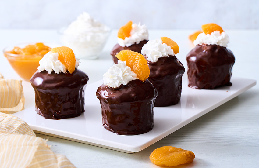 Sacher cupcake